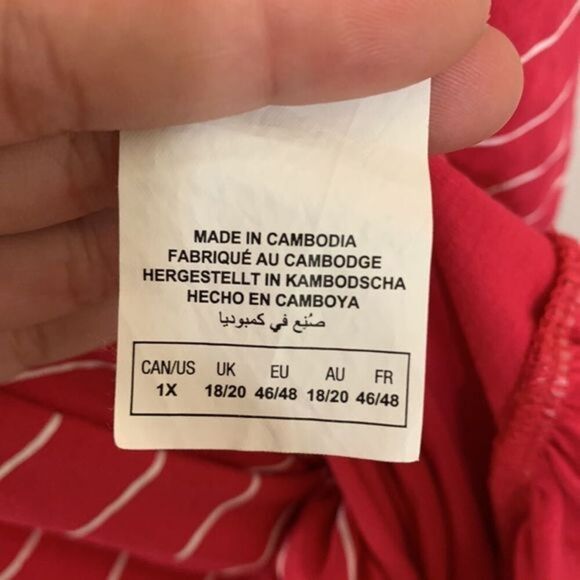 Pennington’s Pink & White Striped Dress - Picture 9 of 9